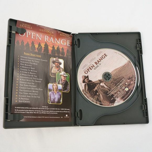 Open Range DVD 2-Disk Western Very Good - Picture 3 of 4